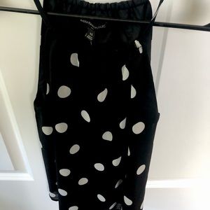 Banana Republic Dress Polka Dot Tank Top